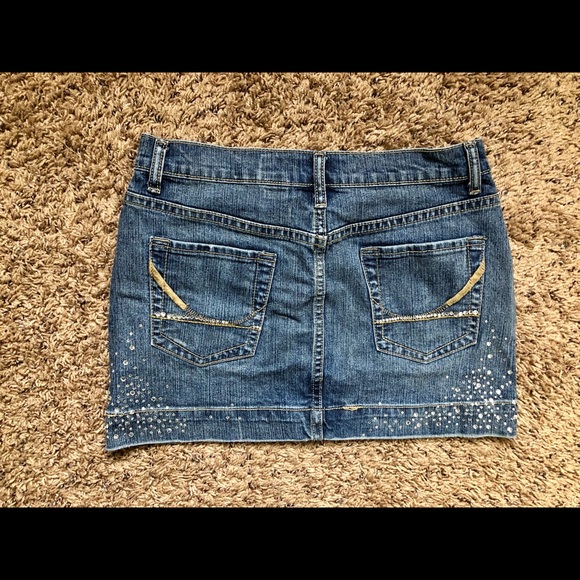 Bedazzled Jean Skirt Seen in High School Musical - Picture 2 of 6